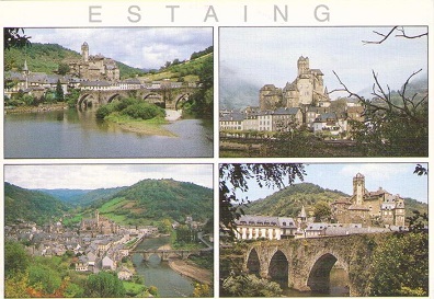 Estaing, dans la Vallee du Lot