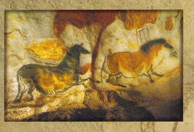 Lascaux II, Chevaux chinois