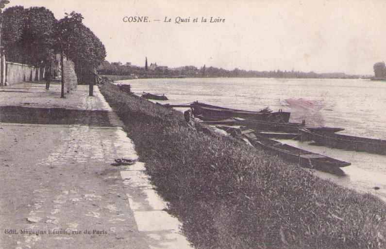 Cosne – Le Quai et la Loire