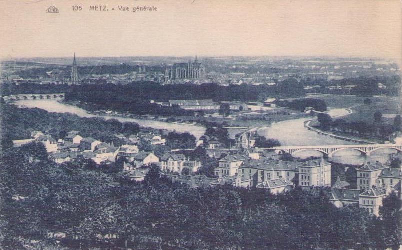 Metz – Vue generale