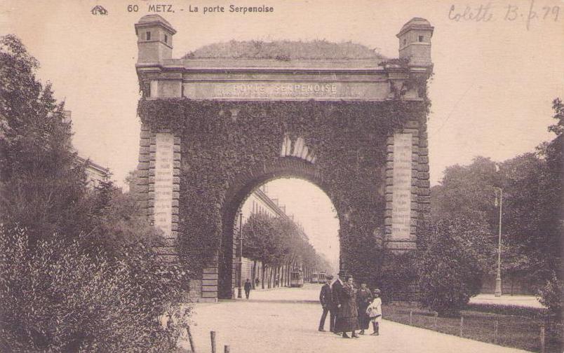 Metz – La porte Serpenoise
