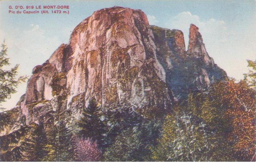 Le Mont-Dore, Pic du Capucin