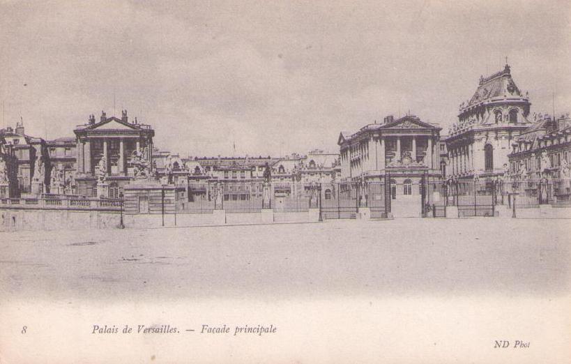 Palais de Versailles – Facade principale