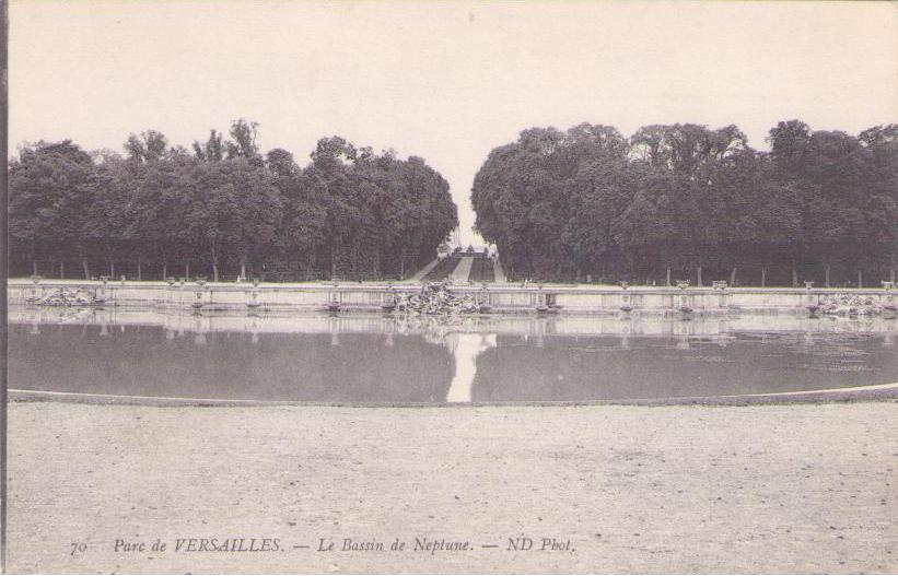 Parc de Versailles. – Le Bassin de Neptune