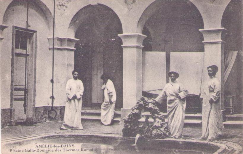 Amelie-les-Bains, Piscine Gallo-Romaine des Thermes Romains