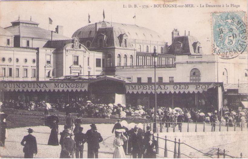 Boulogne-sur-Mer, La Descente la Plage