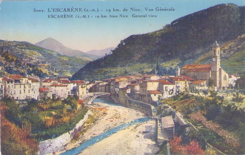 L’Escarene – Vue Generale