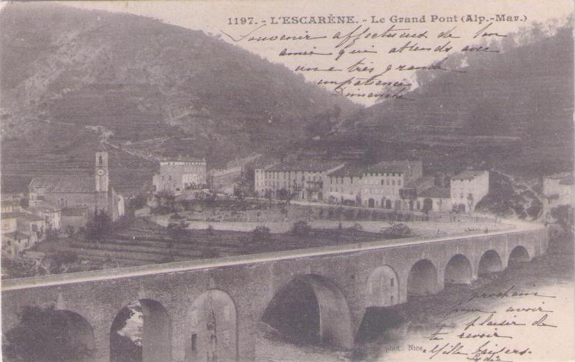 L’Escarene – Le Grand Pont