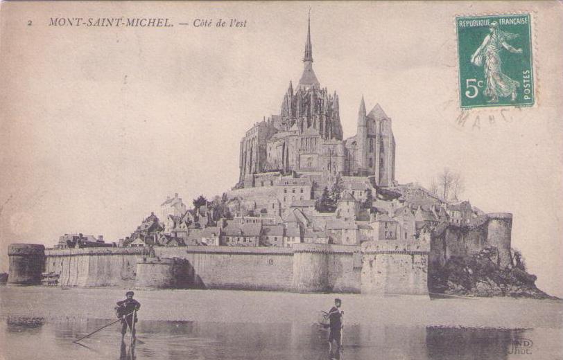 Mont-Saint-Michel. – Cote de l’est