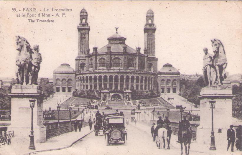 Paris – Le Trocadero et le Pont d’iena