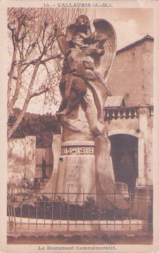 Vallauris, Le Monument Commemoratif