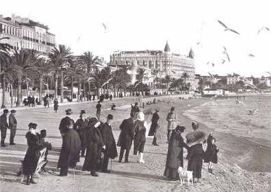Cannes, La Croisette 1920