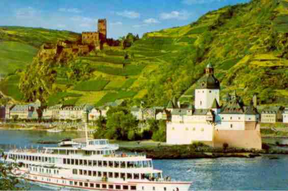 Kaub am Rhine