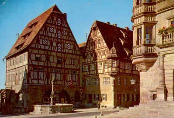 Rothenburg ob der Tauber, Marktplatz