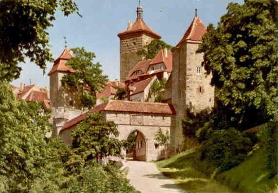 Rothenburg ob der Tauber, Kobolzeller Tor