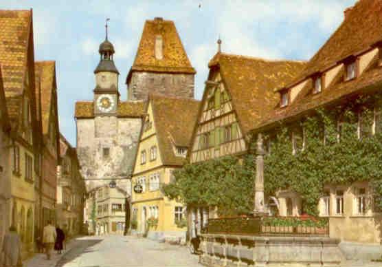Rothenburg ob der Tauber, St. Marks Tower