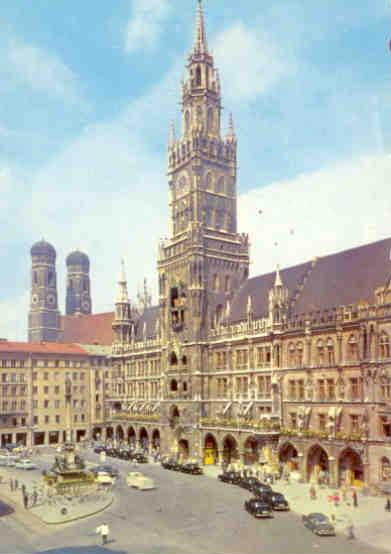 Munich, Church of Our Lady, and Town Hall