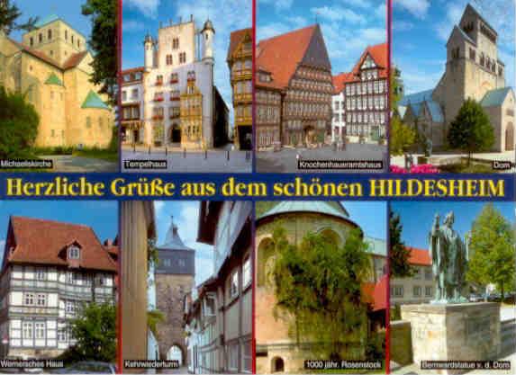 Hildesheim, multiple views
