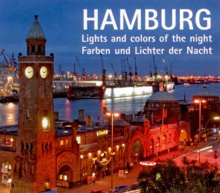 Hamburg, Lights and colors of the night
