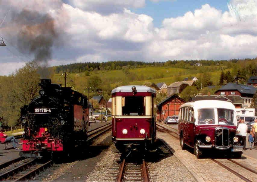 Schmalspurdampflokomotive 99 1715 and more