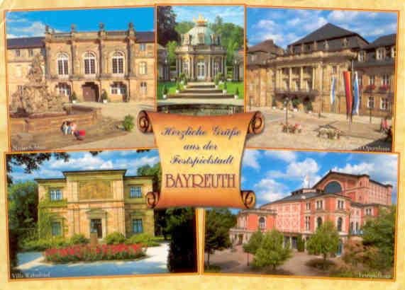 Bayreuth, multiple views