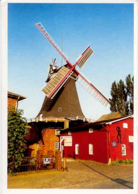 Hamburg, Riepenburger Mühle windmill