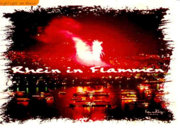 Rhein in Flammen