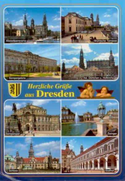 Herzliche Grüße aus Dresden
