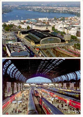 Hamburg, der Hauptbahnhof