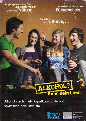 ALKOHOL?  Kenn dein Limit