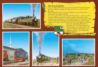 Greetings from Brocken (Die Brockenbahn)