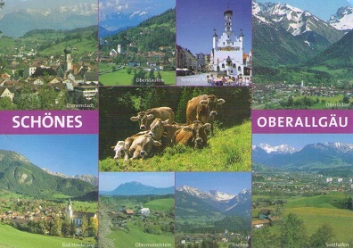 Oberallgau, multiple views