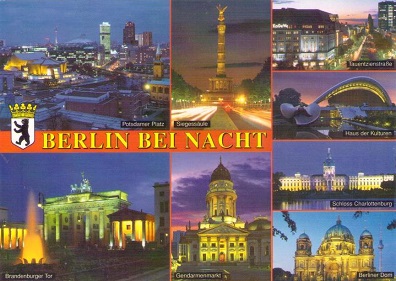 Berlin bei nacht, multiple views