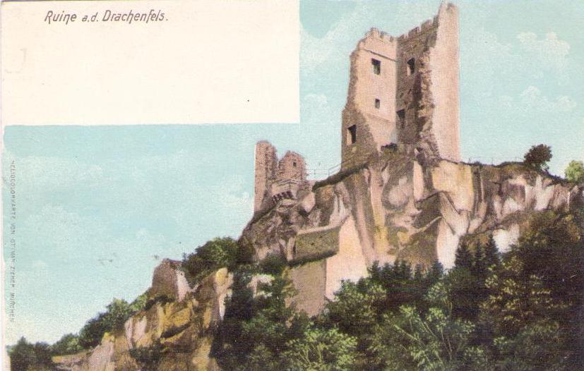 Siebengebirge, Ruine a.d. Drachenfels