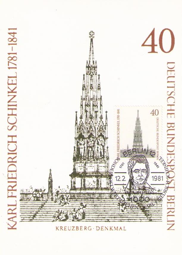 Karl Friedrich Schinkel (Maximum Card)