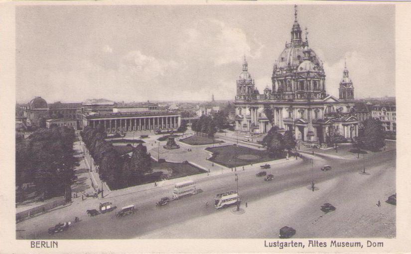 Berlin, Lustgarten, Altes Museum, Dom