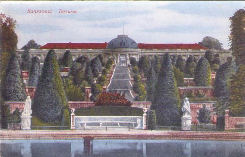 Potsdam, Sanssouci (Palace) – Terrasse