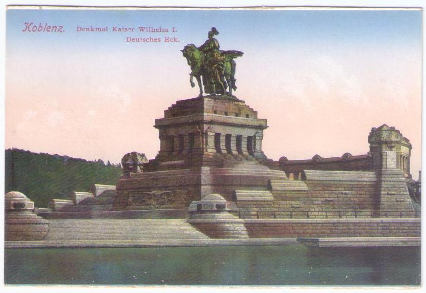 Koblenz, Denkmal Kaiser Wilhelm I