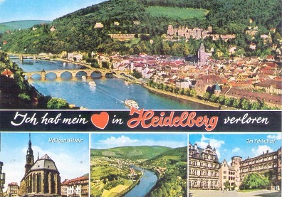 Ich hab mein (heart) in Heidelberg verloren
