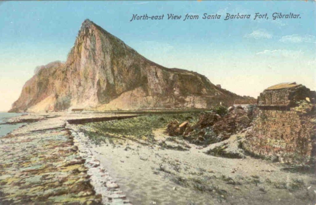 North-east View from Santa Barbara Fort