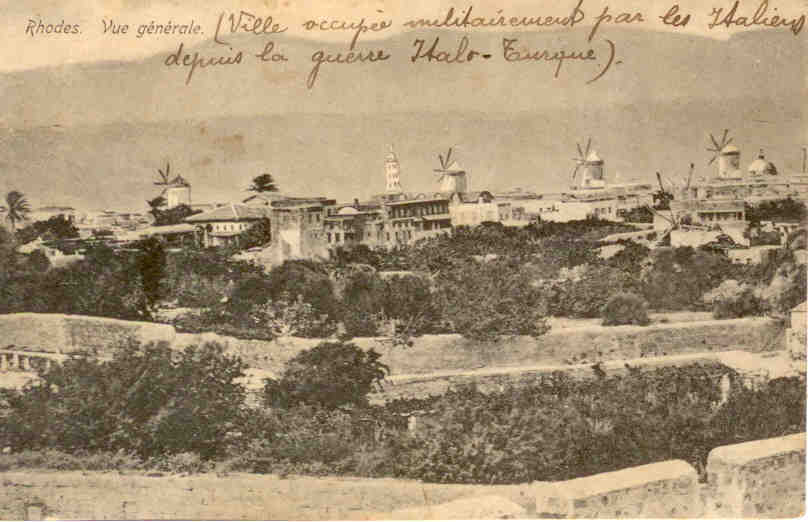 Rhodes, general view