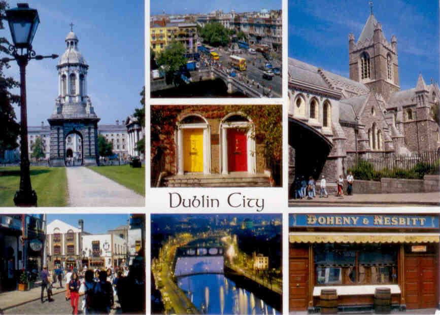 Dublin City, multiple views