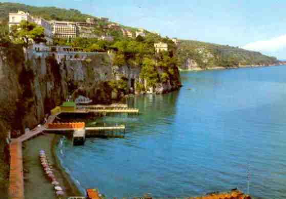Panorama from the Correale Museum, Sorrento (Italy)