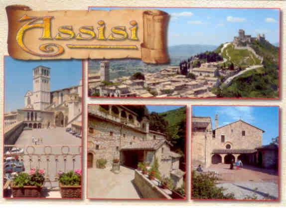 Assisi, multiple views