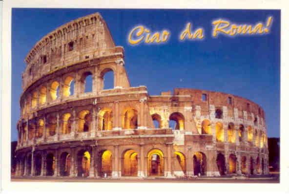Ciao da Roma, The Colosseum