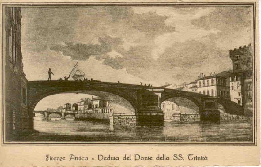 Firenze Antica – Deduta del Ponte della S.S. Trinita