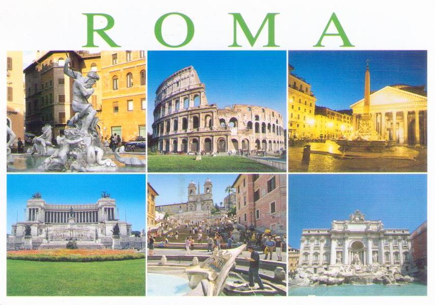 Roma, multiple views
