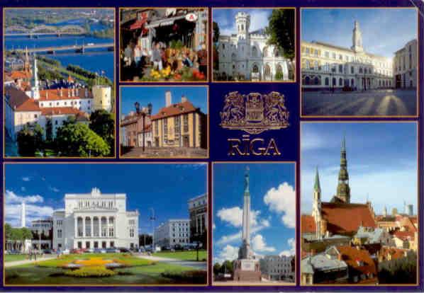 Riga, multiple views