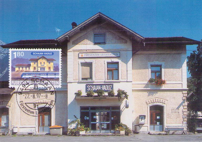Bahnhof Schaan – Vaduz (Maximum Card)