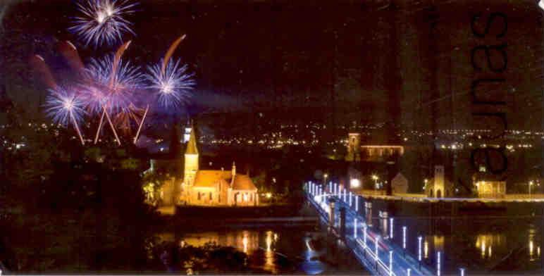 Kaunas, fireworks